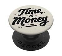 Aspecto de Sello Pretty Time is Money PopSockets PopGrip Adhesivo