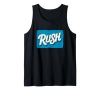 Aspecto del Lema de Blue Rush Camiseta sin Mangas