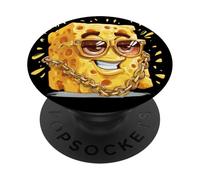 Aspecto Fresco de Queso con Tonos para Amantes del Dinero en Efectivo y Ricos PopSockets PopGrip Adhesivo