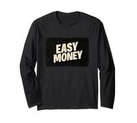 Aspecto Fresco y fácil de Dinero Manga Larga