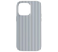 Aspecto Minimalista Retro de Rayas Grises y Blancas Carcasa para iPhone 14 Pro MAX