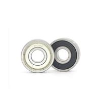 Aspectos, 50/100 Uds. Rodamiento rígido de bolas de acero con alto contenido de carbono en miniatura con doble blindaje de una hilera 608ZZ 2RS ABEC1 8 * 22 * 7 8x22x7mm 608 ZZ(100PCS,6082RS)