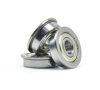 Aspectos, BRDI04236 Rodamientos 50 piezas/100 piezas FR6ZZ pulgadas rodamientos de bolas con bridas FR6-2Z 9.525x22.225x7.142mm rodamientos rígidos de bolas con brida 3/8" X 7/8" X 9/32"(50pcs)