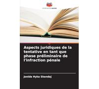 Aspects juridiques de la tentative en tant que phase préliminaire de l'infraction pénale