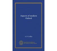 Aspects of modern Oxford