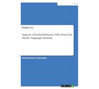 Aspects of Verbal Behavior: Files From The Pacific Language Institute