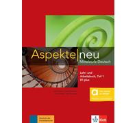 Aspekte neu b1.1+, libro del alumno y de ejercicios, parte 1 edicion hibrida allango: Mittelstufe Deutsch. Lehr- und Arbeitsbuch mit Audios Teil 1 inklusive Lizenzschlüssel allango (24 Monate)