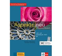 Aspekte neu b2, libro del alumno y libro de ejercicios, parte 2 + cd: Lehr- und Arbeitsbuch B2.2 mit CD (SIN COLECCION)
