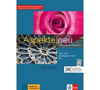 Aspekte neu in Halbbanden: Lehr- und Arbeitsbuch B2 Teil 1 mit CD