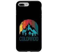 Aspen Colorado - Atardecer Retro Envejecido Carcasa para iPhone 7 Plus/8 Plus