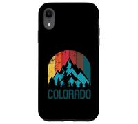 Aspen Colorado - Atardecer Retro Envejecido Carcasa para iPhone XR