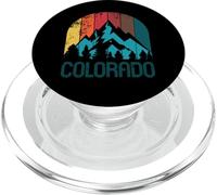 Aspen Colorado - Atardecer Retro Envejecido PopSockets PopGrip para MagSafe