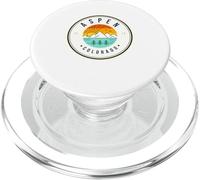 Aspen Colorado Colorado Cuello Redondo Aspen Colorado Esquí PopSockets PopGrip para MagSafe