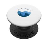 Aspen Colorado Cuello Redondo Aspen Vintage Inspired PopSockets PopGrip Adhesivo