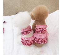 Aspen Global Energetic and Vital - Vestido de traje de baño para perro y gato con sombrero de natación, vestido de bikini de una pieza estilo halter, fiesta en la playa, juego al aire libre (rosa, XL)