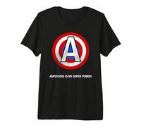 Aspergers Super Power Motivational Self Esteem - Camisa de autoestima Camiseta Premium
