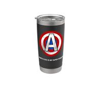 Aspergers Super Power Motivational Self Esteem - Camisa de autoestima Vaso térmico de acero inoxidable de doble pared