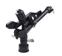 Aspersor basculante ajustable de 1.5 pulgadas, rosca hembra de plástico de alta resistencia de 360 grados para riego agrícola, granjas, huertos, jardines de té, bosques, césped, par