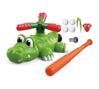 Aspersor de béisbol de Agua Tball, aspersor de béisbol de cocodrilo con rociadores de rotación Divertidos para niños Juegos de Patio de Verano