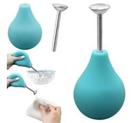 Aspersor de bolas para herramientas de fieltro húmedo, aspersor de bola para suministros de fieltro húmedo, herramienta de aspersor de lana de fieltro extraíble, boquilla de bola de silicona (verde)