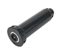 - Aspersor de césped con rango ajustable de 2,5-5 m, patrón de pulverización giratorio de 5°-360°, rosca interna de 1,27 cm, cuerpo de latón resistente para jardín y