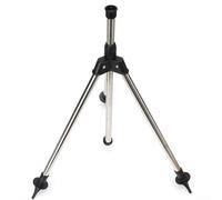 Aspersor de césped con trípode de metal con cabezal de pulverización giratorio de altura ajustable de 90 cm para una amplia área de cobertura y uso en exteriores