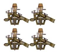 Aspersor de impacto resistente de 4 piezas de 1/2 pulgada, for riego de mangueras y herramientas de riego.