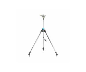 Aspersor de impulsión sobre trípode Cellfast - Superficie de riego hasta 452 m² - Caudal de agua 18L/min - Gris
