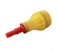 Aspersor de jardín ajustable de alta presión, mango ergonómico de plástico, modo de pulverización multiagujero, fácil de instalar, se adapta a tuberías de 15 mm, 20 mm, 25 mm para riego de patio