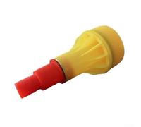Aspersor de jardín ajustable de alta presión, mango ergonómico de plástico, modo de pulverización multiagujero, fácil de instalar, se adapta a tuberías de 15 mm, 20 mm, 25 mm para riego de patio