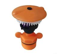 Aspersor de jardín de rosca macho de 1/2 pulgada, boquilla de riego de césped giratoria de 360 grados para conector de sistema de goteo, equipo de riego al aire libre para patio y cama de flores