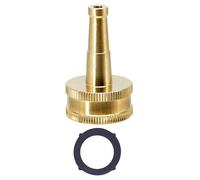 Aspersor de manguera con boquilla de latón de alta presión para riego de jardín, lavado de coches y limpieza de cubiertas y calzadas, conexión resistente a fugas