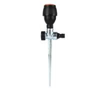 Aspersor de trípode giratorio, aspersor automático de jardín de 360 grados, trípode giratorio, aspersor de impulsos con trípode, aspersor telescópico para grandes superficies