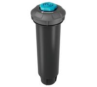 Aspersor Emergente Gardena SD80 Pop-up, 80 m², Ajuste 360°, Negro/Verde