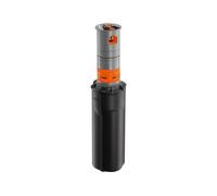 Aspersor emergente Gardena T 380 circular, alcance ajustable 6-11 m, área hasta 380 m², negro