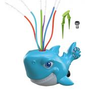 Aspersor Giratorio para Jardín: Juego De Pulverización De Agua Al Aire Libre, Diversión Interactiva En El Jardín para Niños, 30,5 Cm De Altura + Conector De Manguera Universal, Construcción