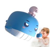 Aspersor Interactivo para Baño De Ballenas: Juguete Eléctrico para Jugar En El Agua para Niños Pequeños, Mascota Electrónica Flotante para Piscina Y Ducha, ABS Diversión Familia