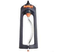 Aspersor oscilante con 19 agujeros, sistema de riego de jardín de tubo de pulverización de aluminio inoxidable, patrón de riego ajustable para gran césped, patio, jardín, enfriamiento, plástico (B)