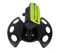 Aspersor oscilante de jardín con 16 agujeros para cobertura automática de pulverización, rotación ajustable de 180 grados, compatible con Stan