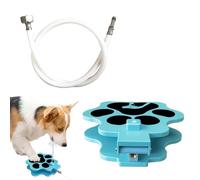 Aspersor para perros para pisar arriba, dispensador de agua potable interactivo | Aspersor de agua para perros activado por patas - para cachorros, razas pequeñas y grandes, jardín, patio