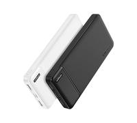 AsperX Power Bank 10000mAh 2 Piezas, Portatil Bateria Externa Ultra Delgado, USB-C Salida y Entrada,Cargador Portatil Compatible con iPhone 14 13 Samsung Airpods Huawei iPad Xiaomi Oneplus