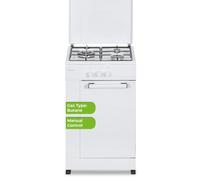 Aspes Akg3500pb Blanco - Cocina 3 Fuegos 50Cm