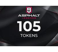 Asphalt 9: Legends - 105 Tokens Direct Top-Up - GLOBAL