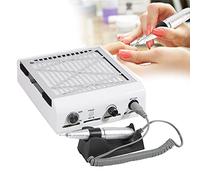 Aspiración de polvo para salón de uñas, aspirador de uñas, 30000 RPM eléctrico, juego de fresas de uñas, aspirador de uñas, manicura, pedicura, colector de polvo
