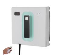 Aspirador automático de ventanas de 72 W, robot limpiador de ventanas con doble spray de agua, máquina de limpieza de ventanas, potencia de succión de 2500 Pa, mando a distancia y control por