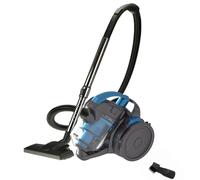 Aspirador Cilíndrico Sin Bolsa, Limpiador de Suelos Duros de Alta Potencia 2000W, Capacidad de 1,5 litros, Cable de Alimentación de 5m, Filtro HEPA de 4 Etapas para Polvo, Suciedad y Alérgenos