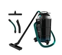 Cecotec Aspirador de Cenizas de 30L Conga Ash 6000 Easy Go Home XL. 1500 W de Potencia, Poder de Succión 21kPa, Tubo con Recubrimiento Metálico, Ruedas y Asa de Transporte, Cable de 6m