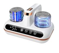 Aspirador de ácaros inalámbrico con sensor de ácaros e indicador LED inteligente, 1000 W, aspiradora antiácaros con luz UV, para alérgicos, elimina el 99,9% de los alérgenos, para colchones, sofás, 2