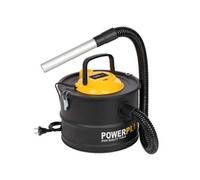 Power Plus powx3000 Aspirador de Cenizas, colector de Polvo, Apto para Horno, Chimenea 1000W 15 litros, Negro, 0