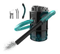 Cecotec Aspiradora de Cenizas de 15L Conga Ash 7000 Liberty. 120W, Extreme Suction, Batería de 18V, 15 Minutos de Autonomía, Tubo Resistente, Depósito de Acero Inoxidable, Filtro Metálico